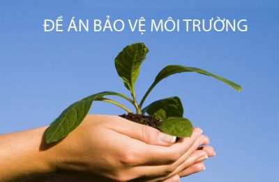 Đề án bảo vệ môi trường