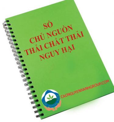 Thủ tục đăng ký sổ chủ nguồn thải chất thải nguy hại